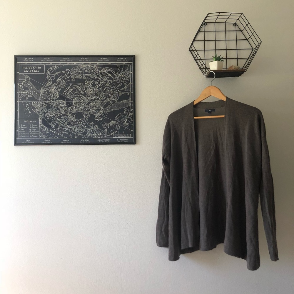 Grey/brown GAP cardigan